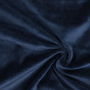 Plain Nicky Velour – navy blue | Remnant 50cm, 