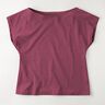 Medium Cotton Jersey Plain – burgundy,  thumbnail number 8
