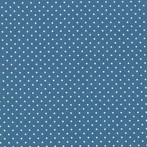 Coated Cotton Little Dots – denim blue, 