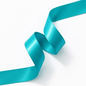 Satin Ribbon [15 mm] – aqua blue, 