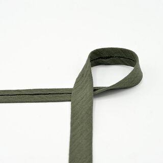 Bias binding Muslin [20 mm] – light khaki, 