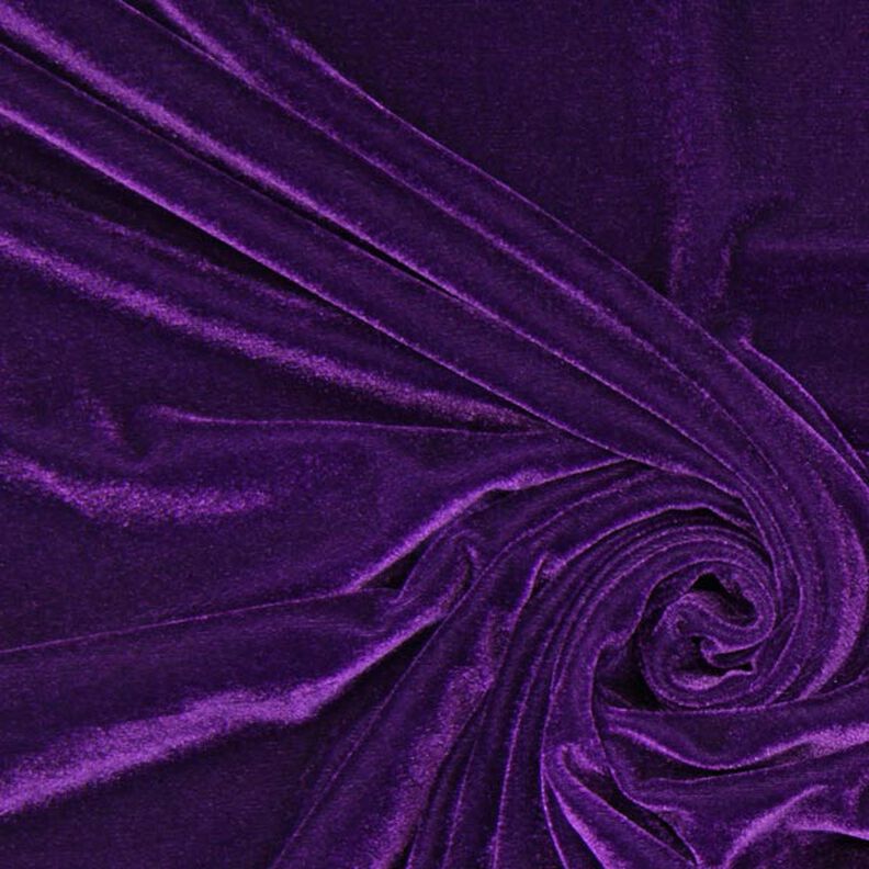 Stretch Velvet lilac,  image number 1