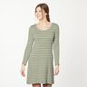 Narrow & Wide Stripes Cotton Jersey – reed/pine,  thumbnail number 7
