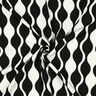 LENZING™ ECOVERO™ viscose fabric retro – black/white,  thumbnail number 3