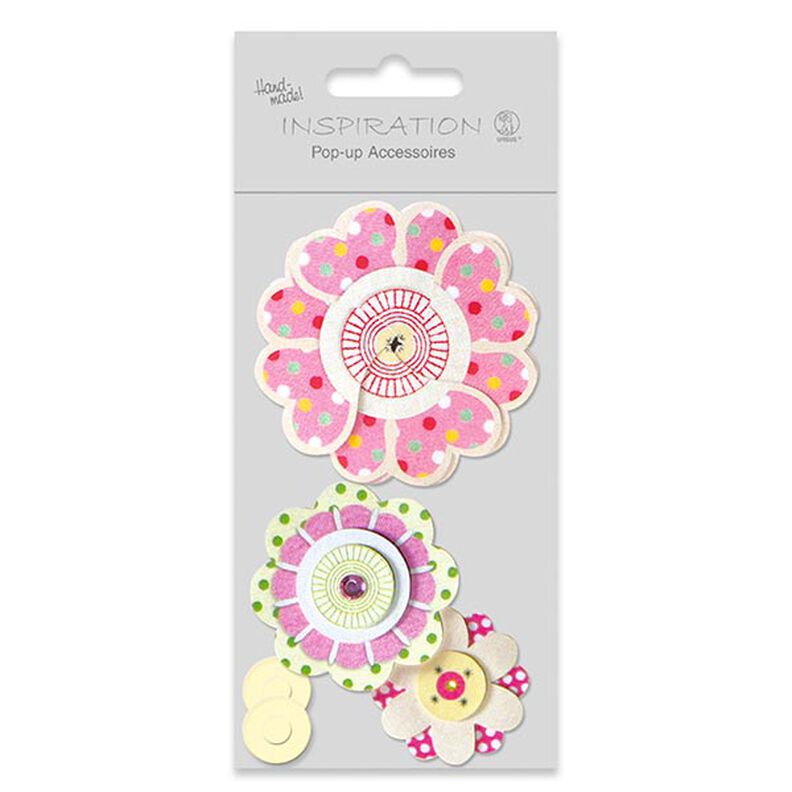 Flower Power Pop-Up Craft Set  – pink,  image number 2
