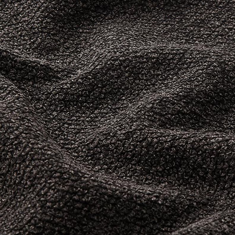 Mottled Bouclé Knit – anthracite,  image number 2