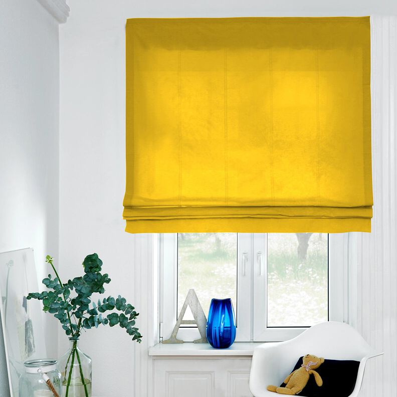 pure heavy linen Plain – sunglow,  image number 5