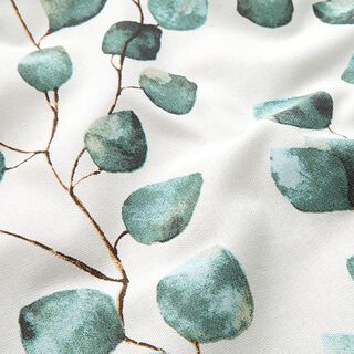 Decor Fabric Half Panama Eucalyptus – offwhite, 