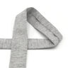 Bias binding Cotton Jersey Mottled [20 mm] – light grey,  thumbnail number 1