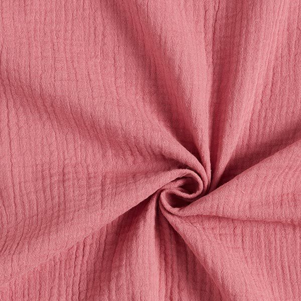 GOTS Double Gauze/Muslin | Tula – dusky pink,  image number 1