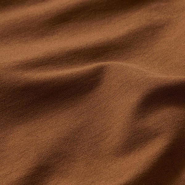 Very Stretchy Plain Trouser Fabric – medium brown,  image number 2