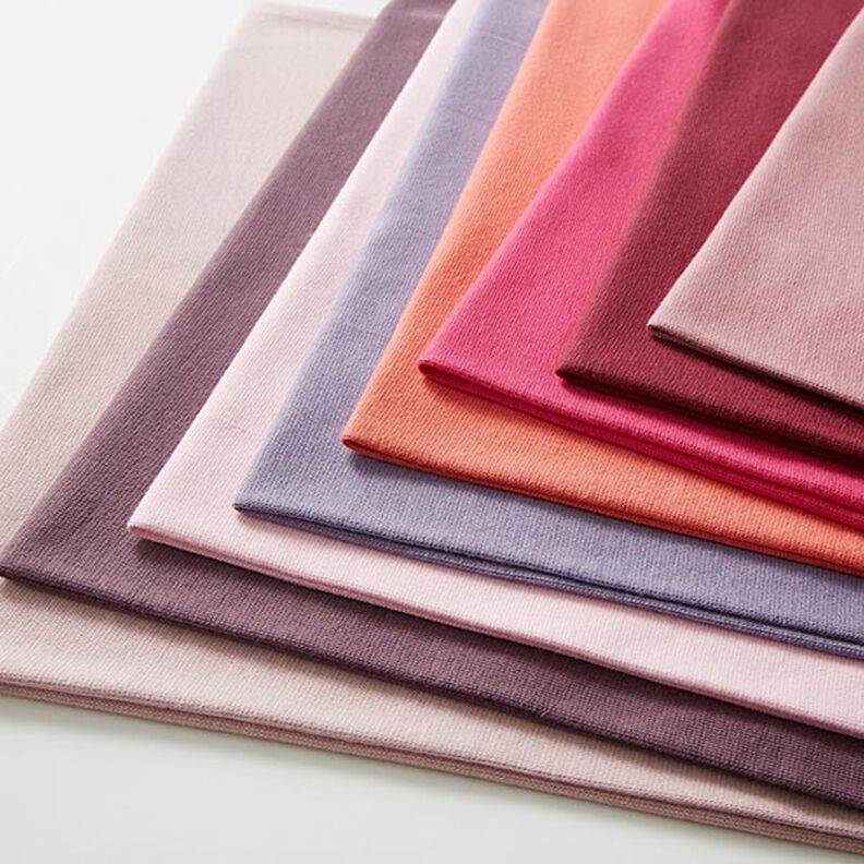 Cuffing Fabric Plain – dark taupe,  image number 8