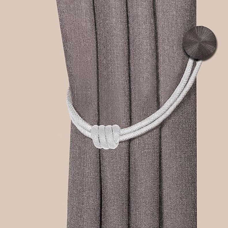 Roll Knot Tiebacks [65cm] – white | Gerster,  image number 2