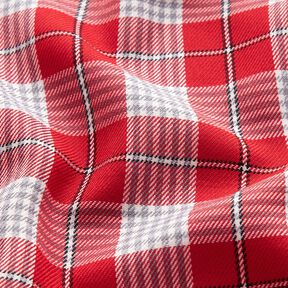 Viscose mix Prince of Wales check – chili, 