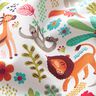 Cotton poplin cockatoo, lion, sloth and co. – white,  thumbnail number 2