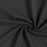 GOTS Softsweat | Tula – black | Remnant 70cm,  thumbnail number 1
