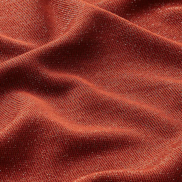 Plain Glitter Jersey – burgundy,  image number 2