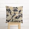 Decor Fabric Half Panama intertwined leaves – natural/light khaki,  thumbnail number 8
