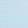 Fine knit cord stripes – light blue/white,  thumbnail number 1