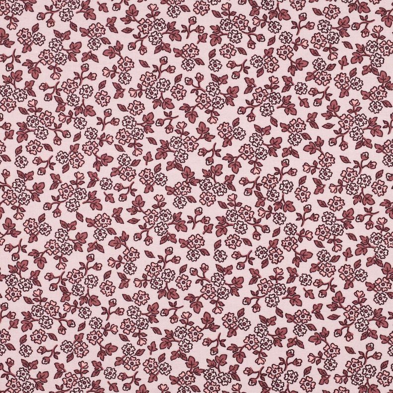 Cotton Flannel Little flowers | Poppy Fabrics – rosé/hollyhock, image number 1