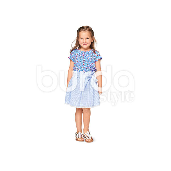 Toddlers' /Childrens' Shirt /Skirt, Burda 9364,  image number 7