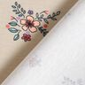 GOTS Cotton Jersey scattered flowers | Poppy Fabrics – almond,  thumbnail number 4
