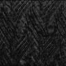 Faux Fur wavy lines – black,  thumbnail number 1