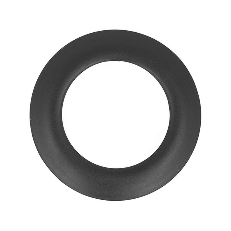 Click Eyelet Curtain Ring, matte [Ø 40mm] – black,  image number 1