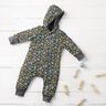 Softshell Little Dinosaurs Digital Print – anthracite,  thumbnail number 7