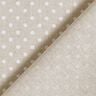 Decor Fabric Half Panama classic dots – natural/white,  thumbnail number 4