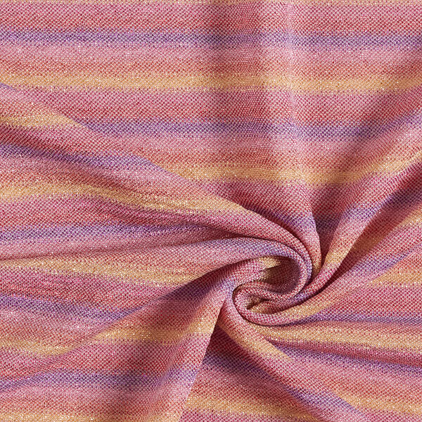 Ombre Stripes Glitter Jersey – pink,  image number 3