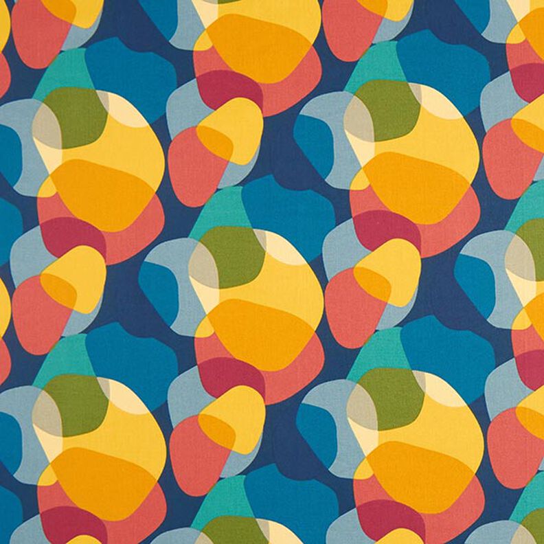 Cotton Cretonne Retro Circles,  image number 1