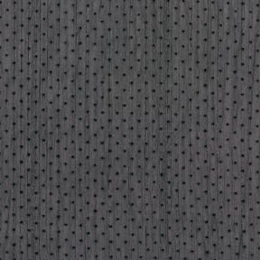 Glitter stripes and dots chiffon – black, 