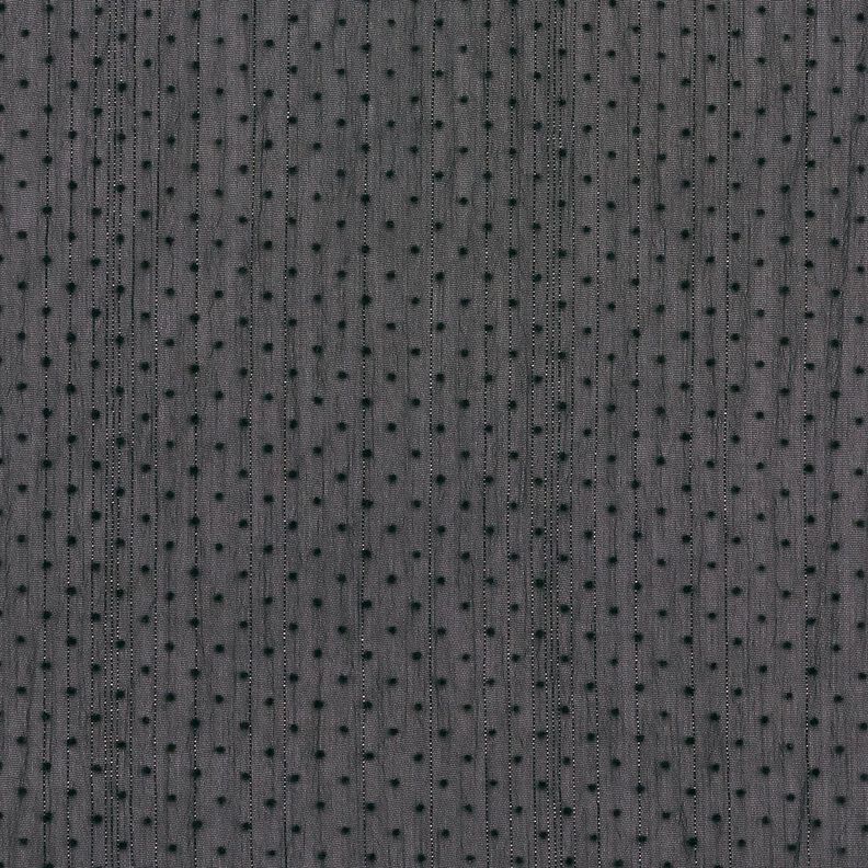 Glitter stripes and dots chiffon – black, image number 1