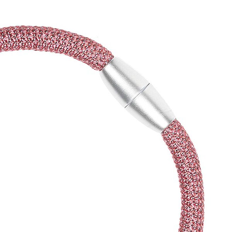 Simple Tiebacks with Magnetic Closure [60cm] – pink | Gerster,  image number 2
