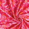 Swimsuit Fabric abstract loops – intense pink/orange,  thumbnail number 3