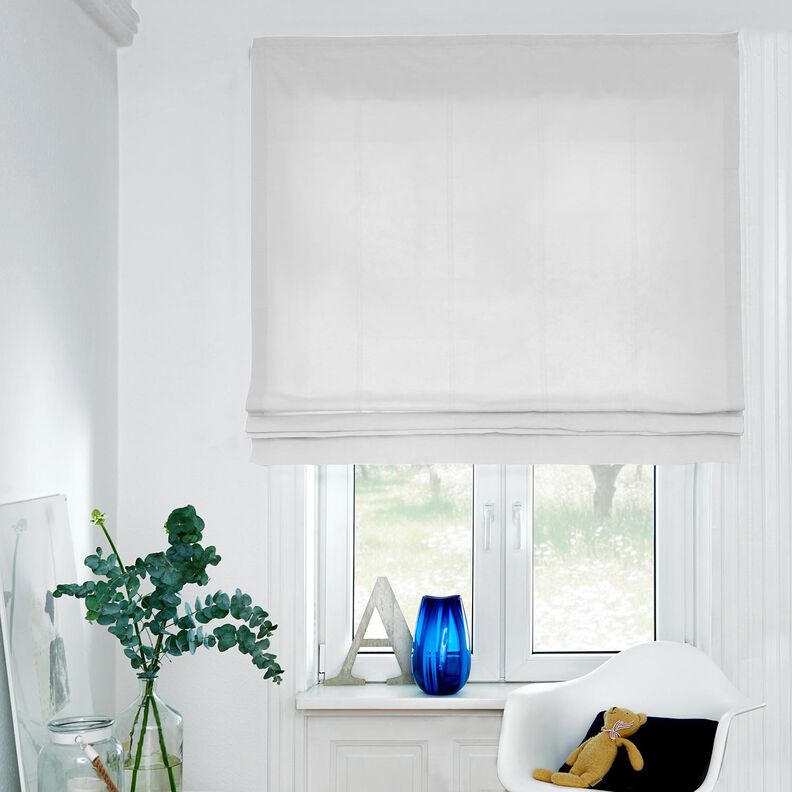 pure heavy linen Plain – misty grey,  image number 5
