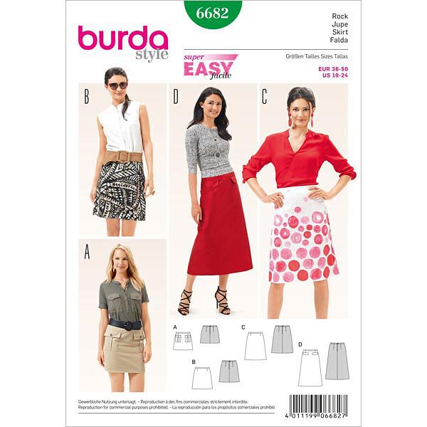 Skirt, Burda 6682,  image number 1
