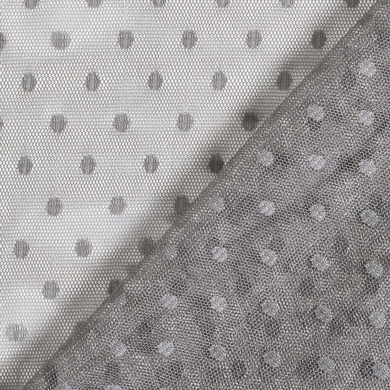 Dots soft mesh – elephant grey,  image number 5
