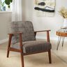 Upholstery Fabric Chenille Plain – taupe,  thumbnail number 4