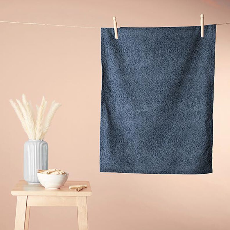 Towelling Fabric – dove blue, image number 7