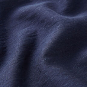Voile viscose blend – navy blue, 