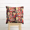 Abstract Faces Decor Tapestry Fabric – black,  thumbnail number 5