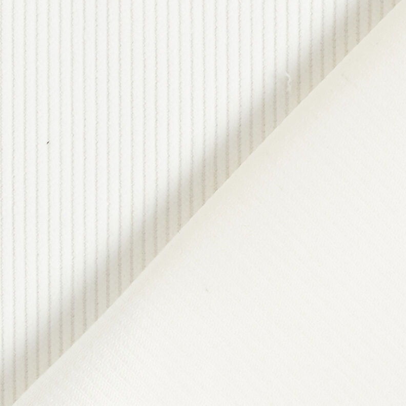 Plain fine corduroy – white,  image number 4