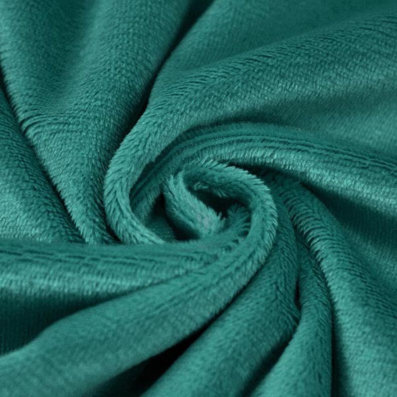 SHORTY Velour [1 m x 0,75 m | Pile: 1,5 mm] - petrol | Kullaloo,  image number 4