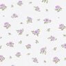 Cotton Poplin Delicate Roses – lavender/white,  thumbnail number 1
