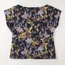 Flower scene viscose jersey – midnight blue,  thumbnail number 6