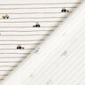Cotton Jersey Mini vehicles on stripes – offwhite,  thumbnail number 4
