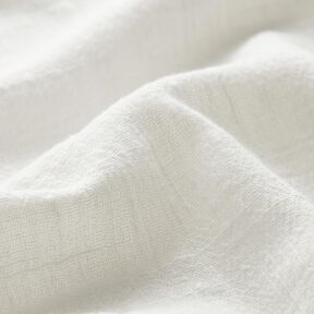 Linen look cotton fabric – offwhite, 