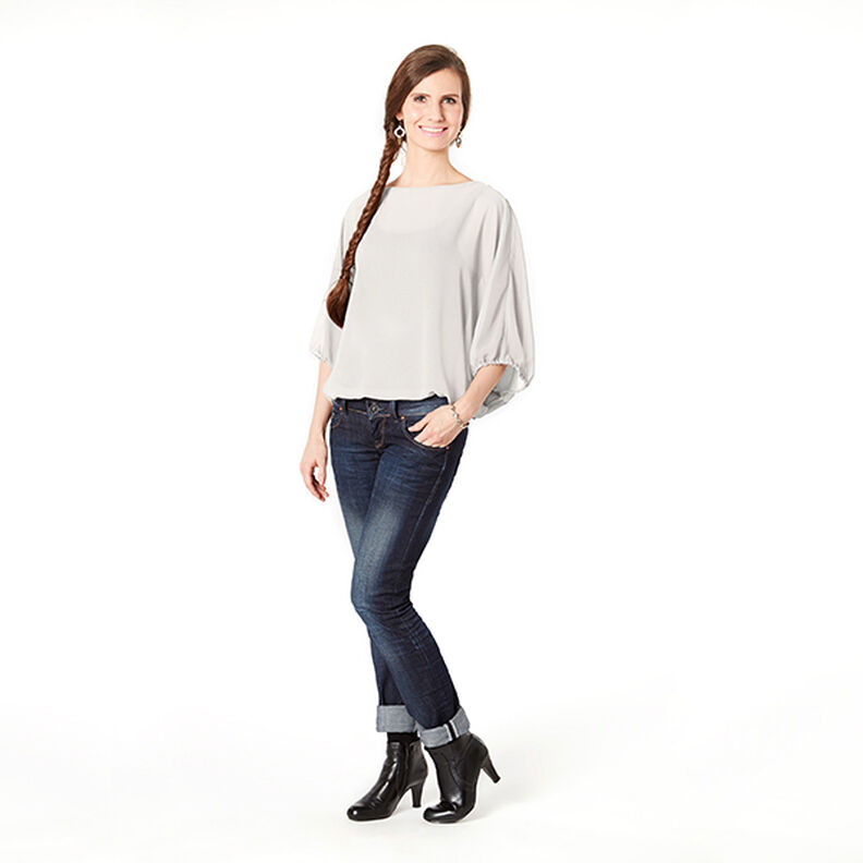 glittery dots chiffon – white, image number 6